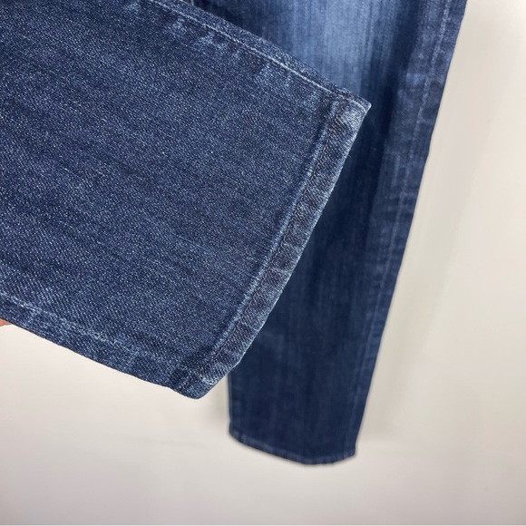 AG Jeans The Beau Slouchy Skinny Jeans Dark Wash Faded Women's Size 25R - Picture 6 of 10